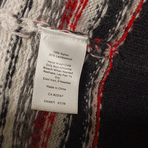 Talbots Fair Isle Lambswool Blend Cardigan SweaterI - Picture 5 of 5